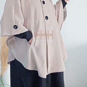 Manteau cape oversize Safiya