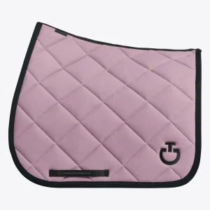 Tapis de selle de dressage Diamond Quilted Cavalleria Toscana – Lilas