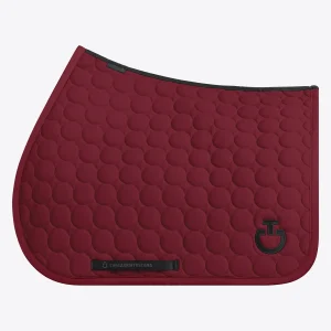 Tapis de selle Circular Quilted Cavalleria Toscana – Bordeaux