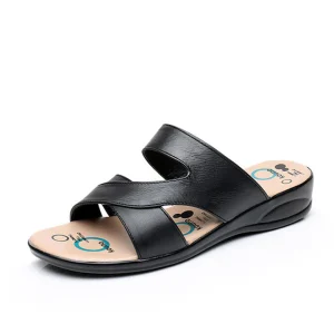 Sandale Femme De Cuir Eleba Konf