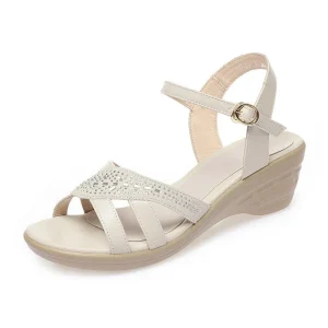 Sandale Femme De Cuir Luci Konf