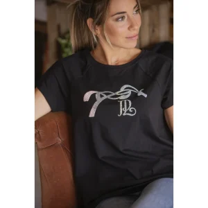 T-shirt Pénélope Funky – Noir