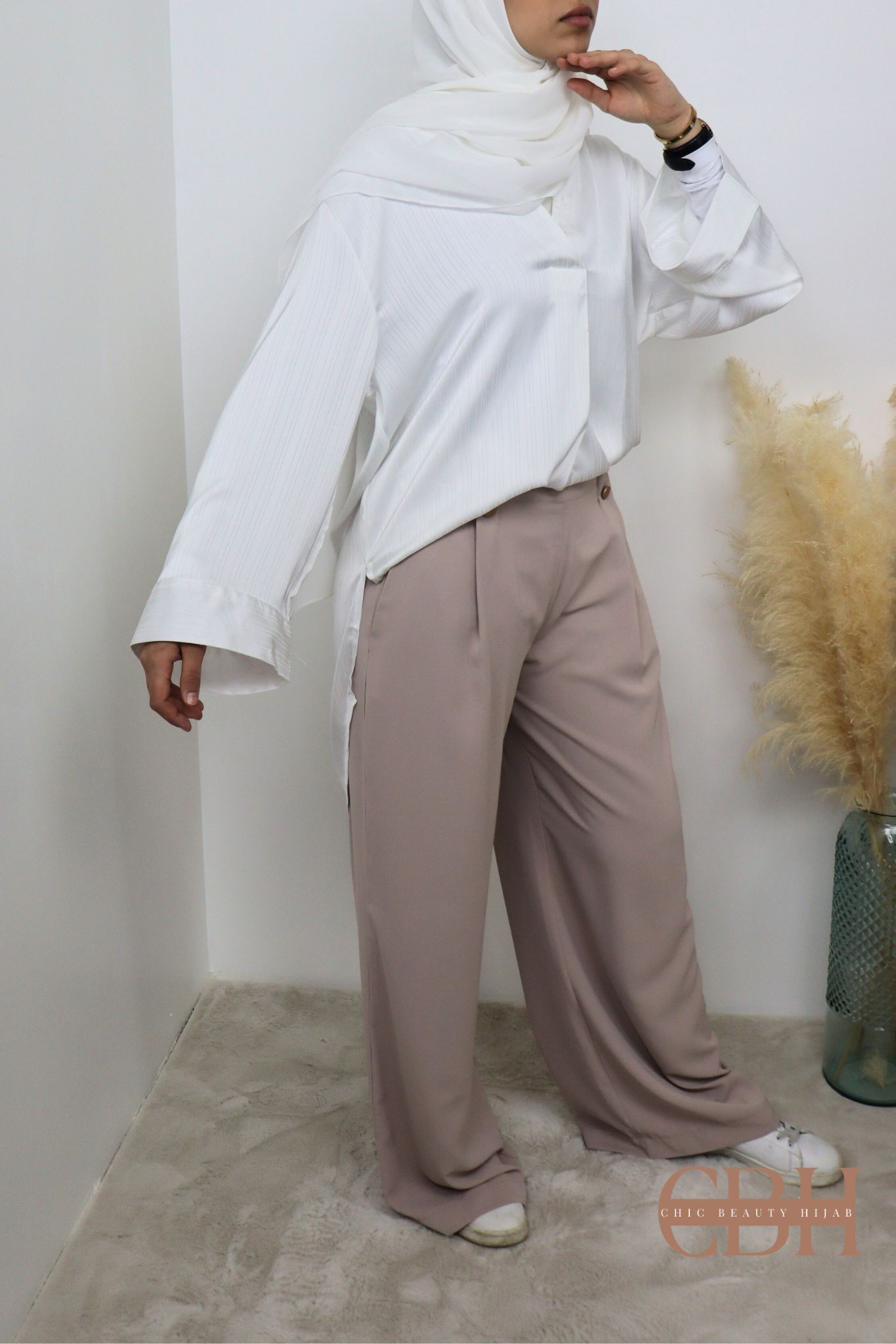 Palazzo fluide soie de médine – Image 6