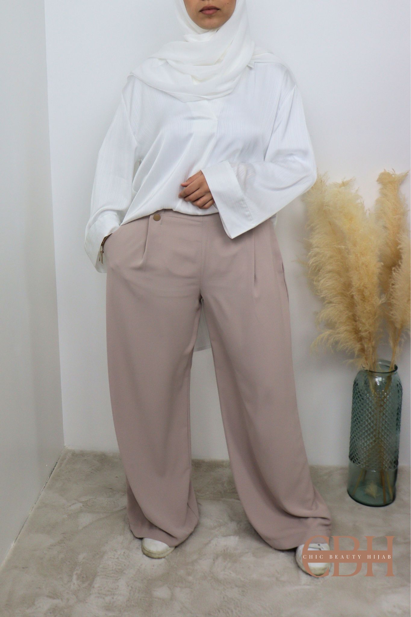 Palazzo fluide soie de médine – Image 5