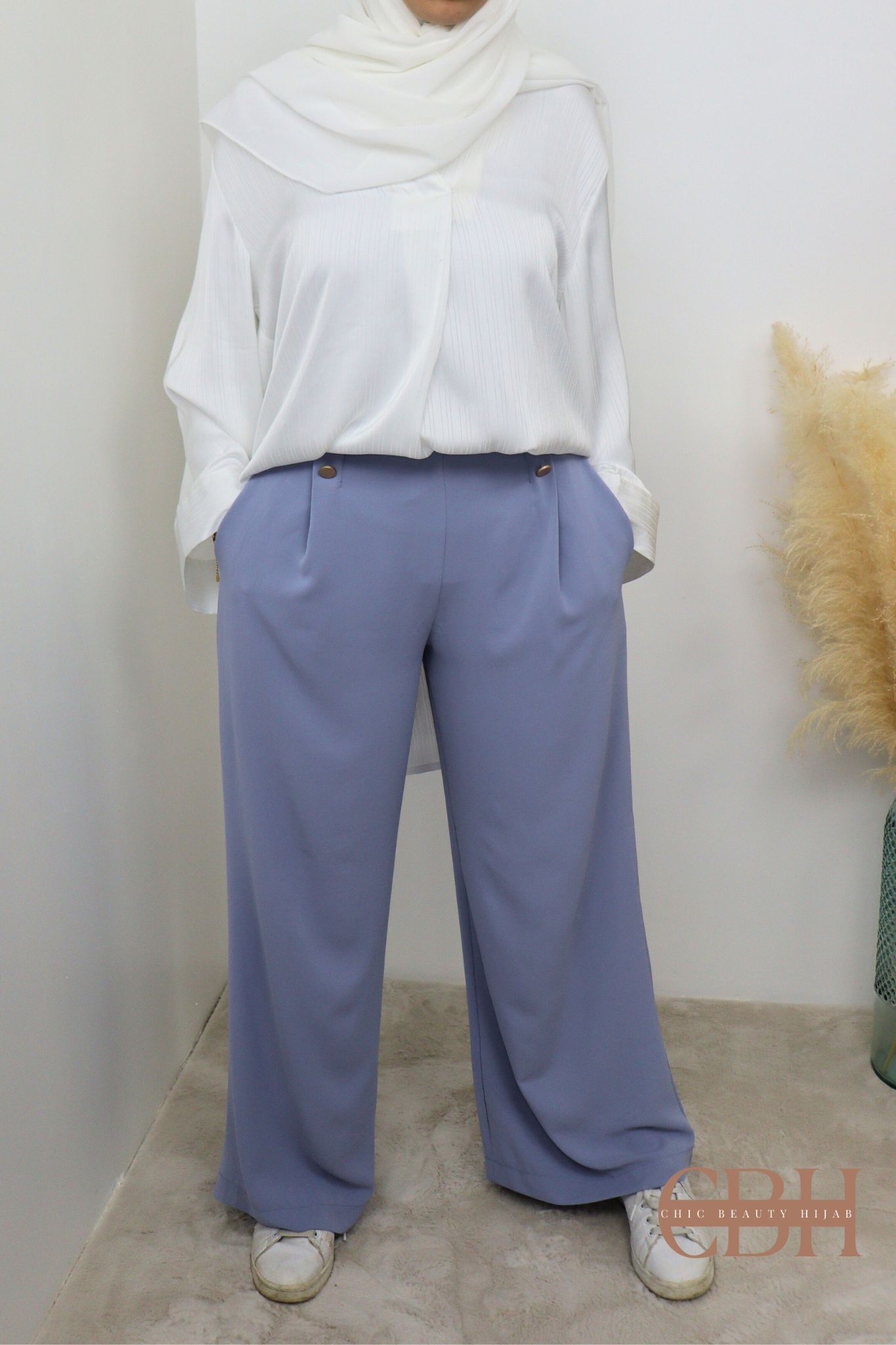 Palazzo fluide soie de médine – Image 4