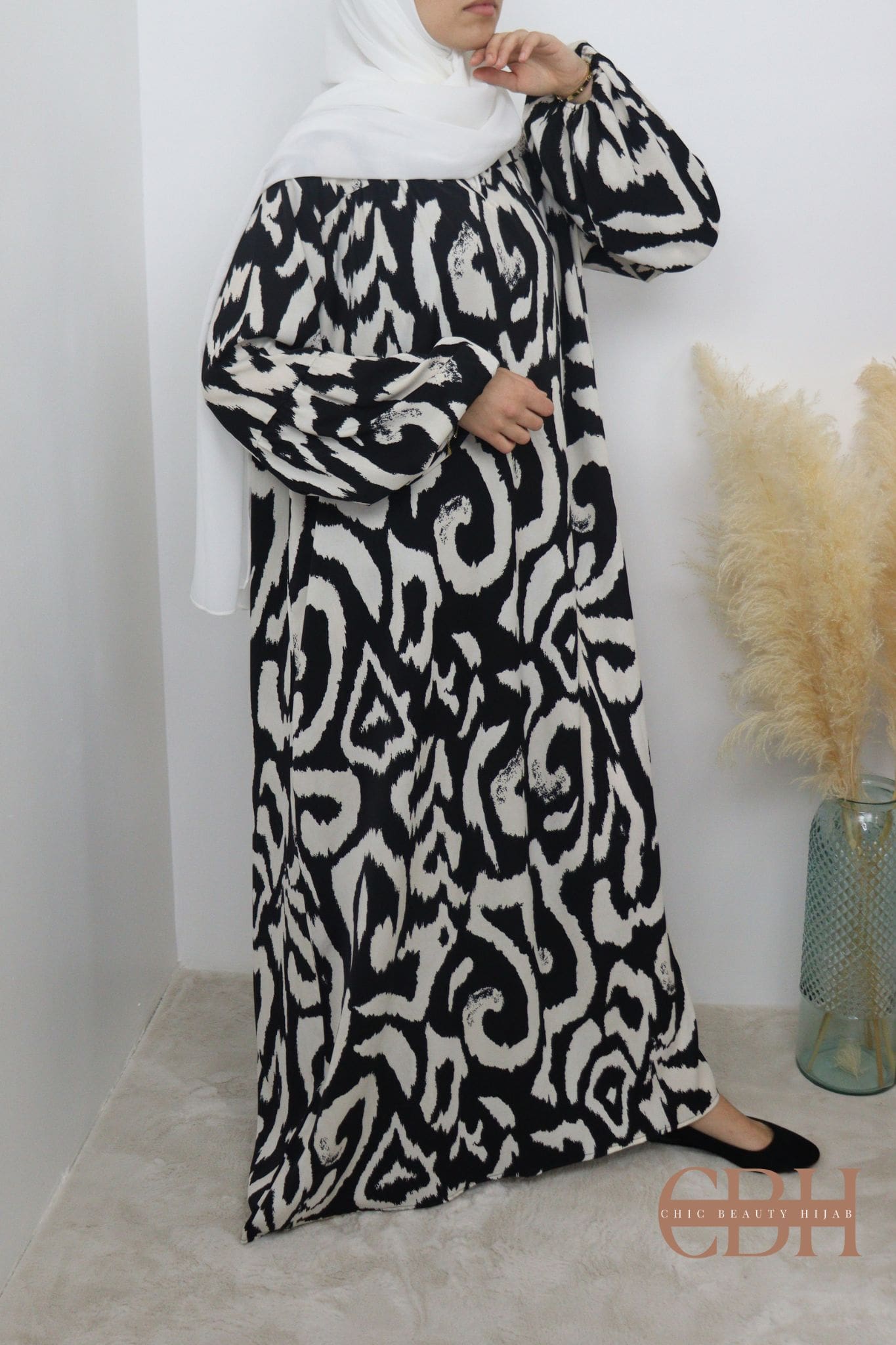 Robe longue imprimé AZRA – Image 8