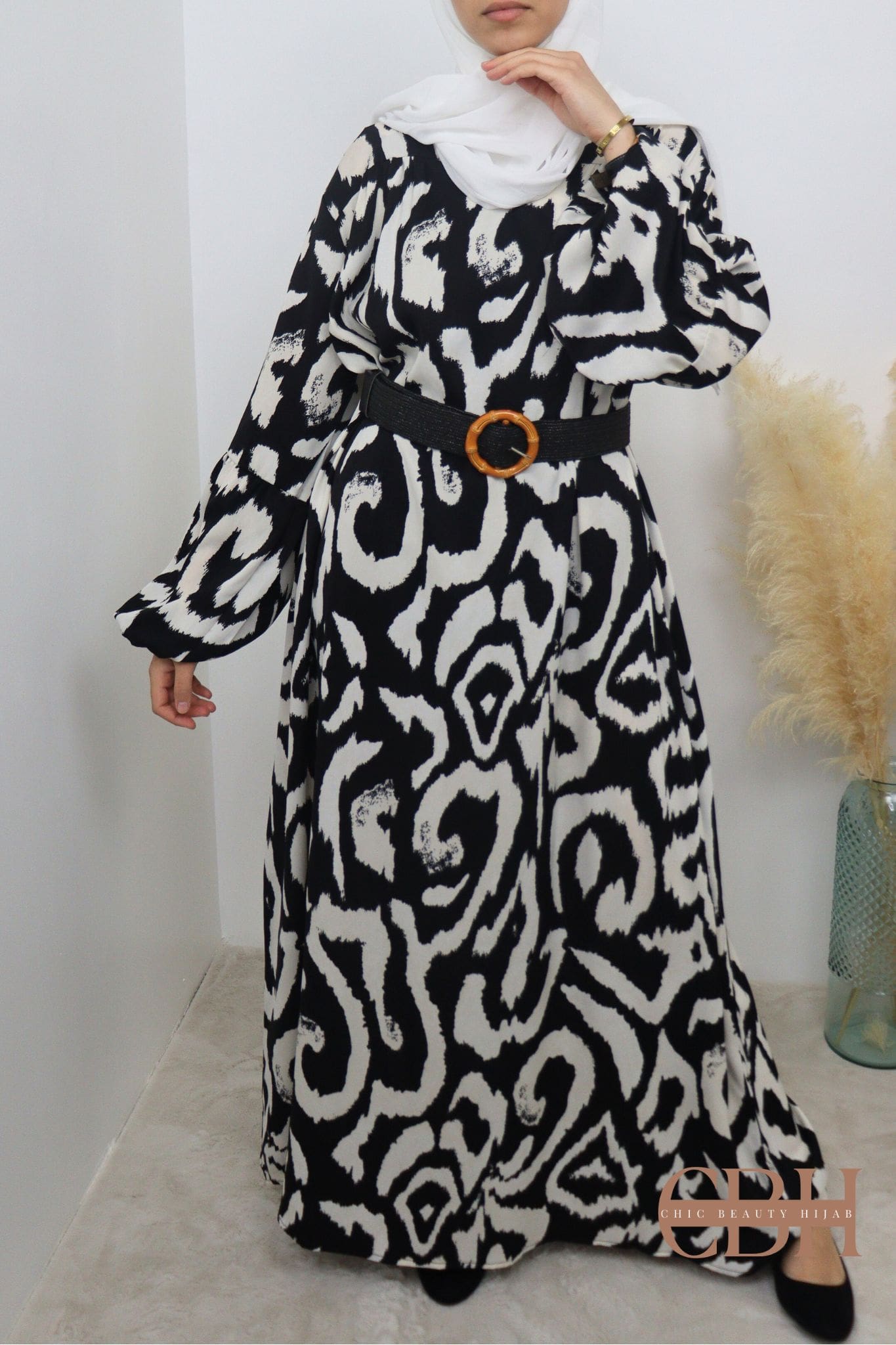 Robe longue imprimé AZRA – Image 3