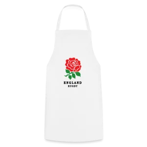 Tablier de cuisine Blanc England Rugby