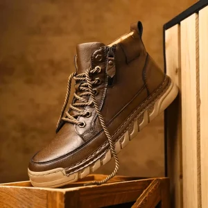 Apollo – Bottes urbaines en cuir premium